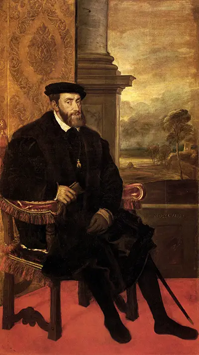 Emperor Charles II Titian